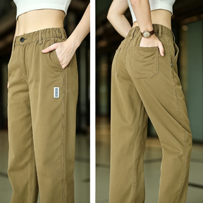 [1 KAUFEN, 2 ERHALTEN] Aurora-Hosen aus Kaltseide und Polyester