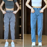 [1 KAUFEN, 2 ERHALTEN] Aurora-Hosen aus Kaltseide und Polyester