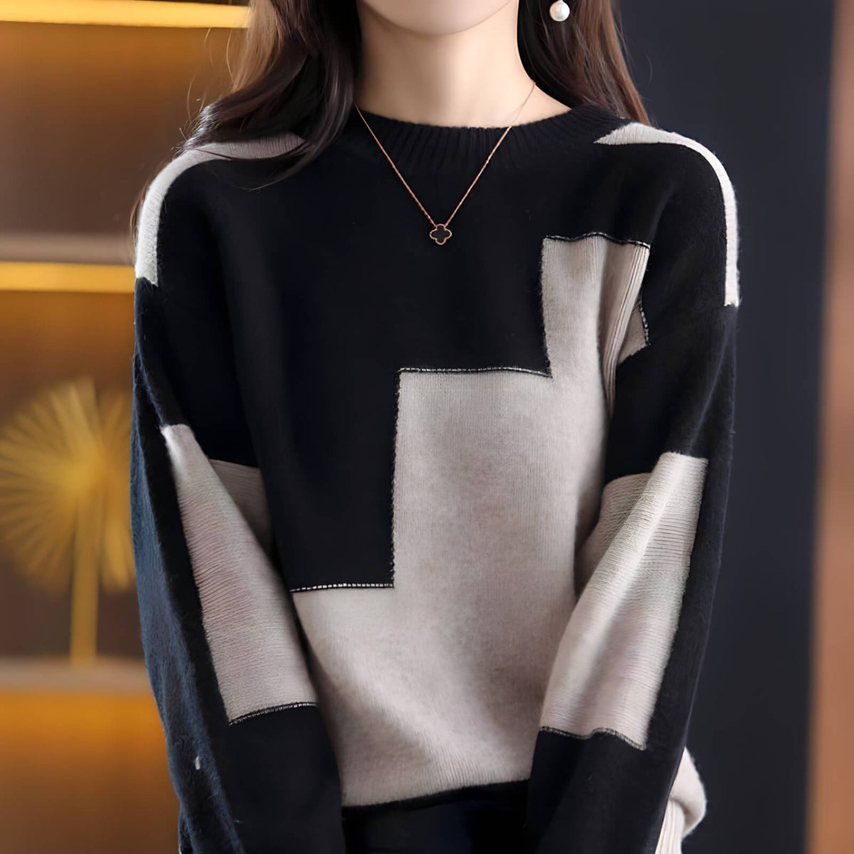 Damen-Casual-Pullover Apatite